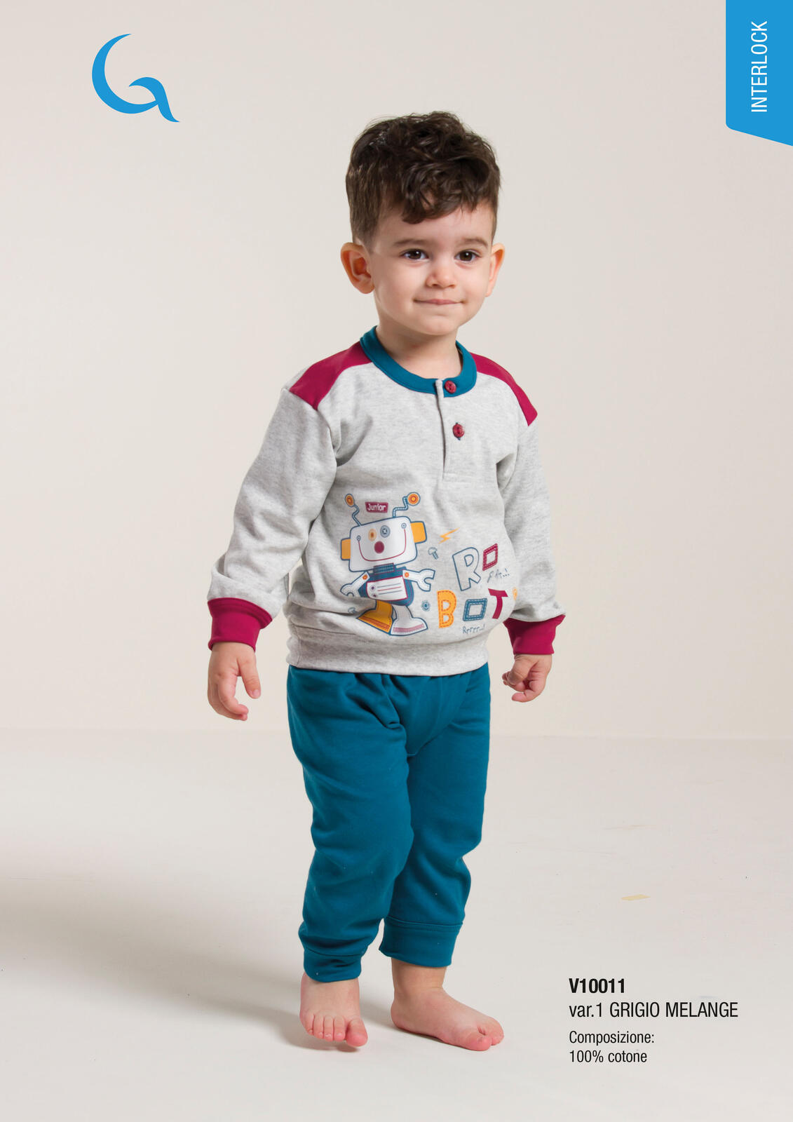PIGIAMA NEONATO M/L V10011 Tellini S.r.l. Ingrosso Abbigliamento
